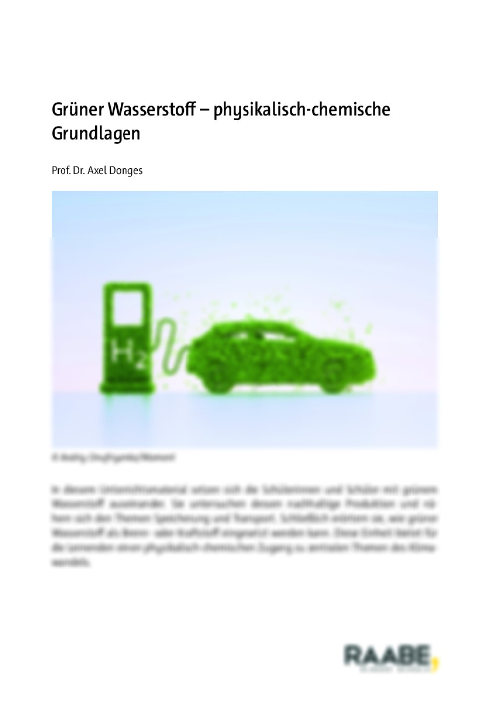 Grüner Wasserstoff - Seite 1