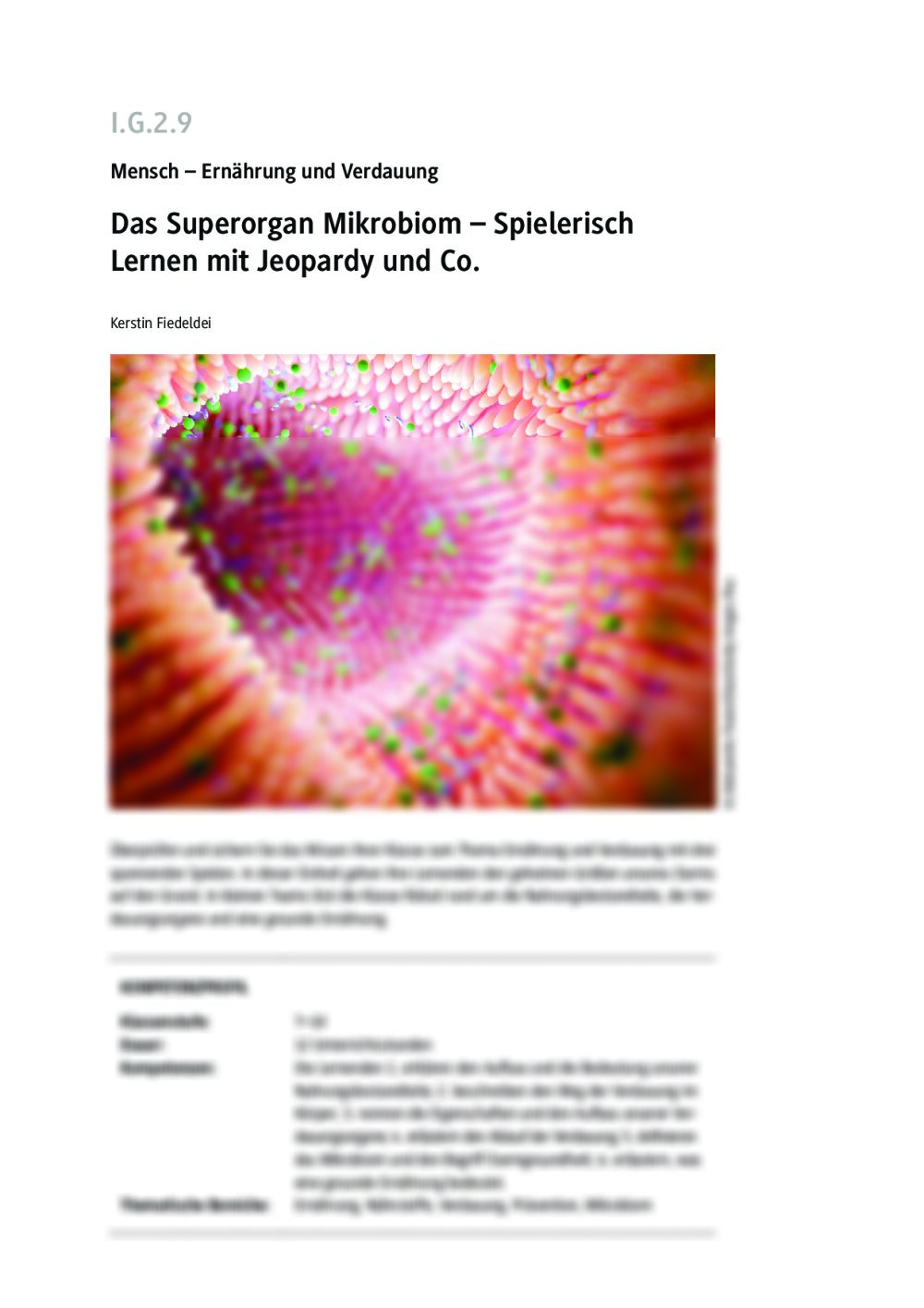 Das Superorgan Mikrobiom - Seite 1