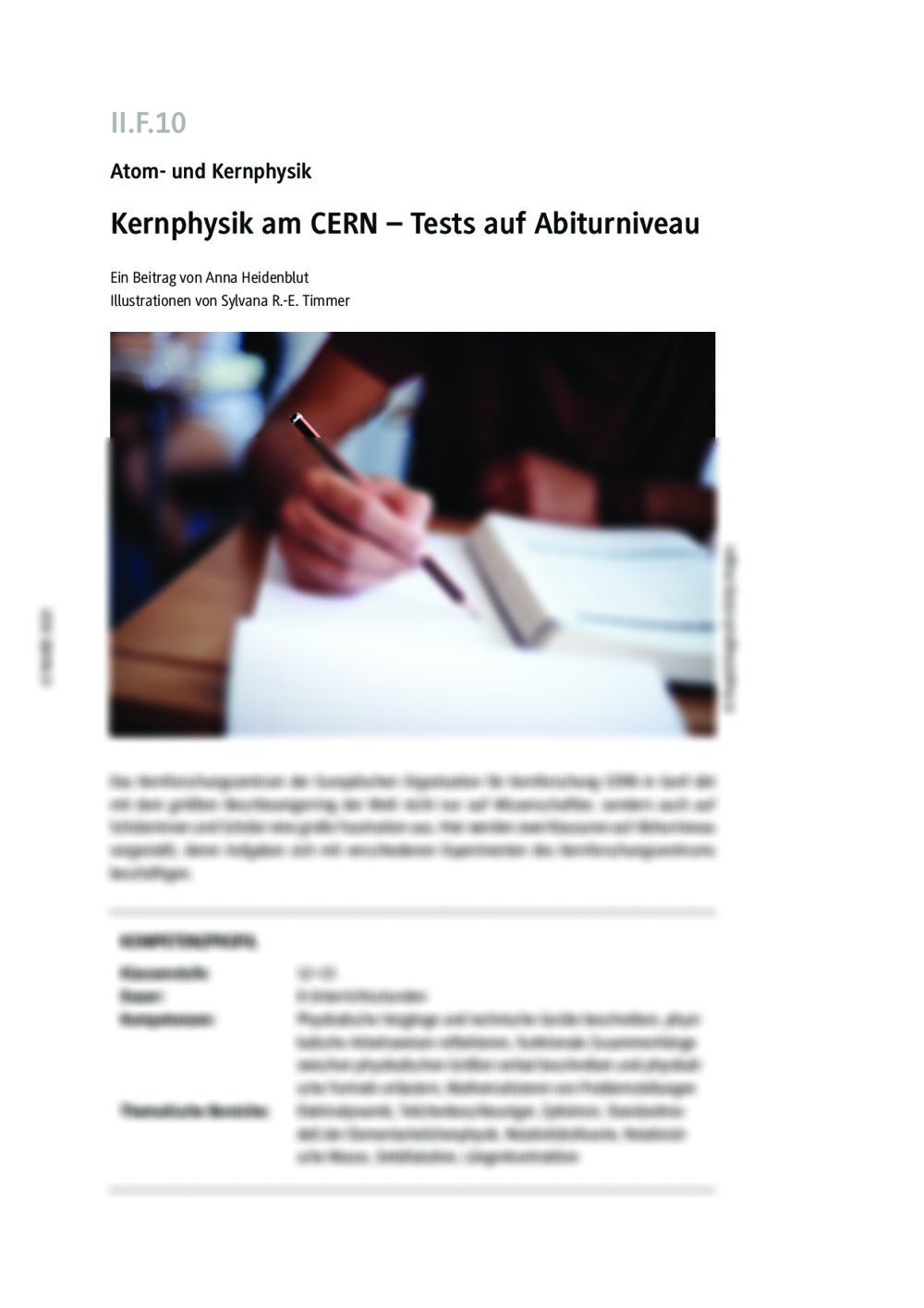 Kernphysik am CERN - Seite 1