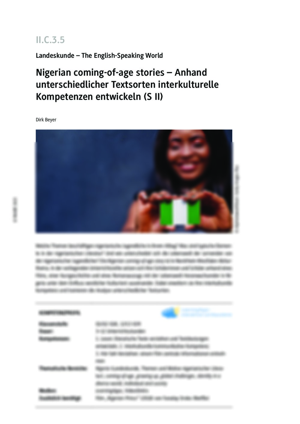 Nigerian coming-of-age stories  - Seite 1