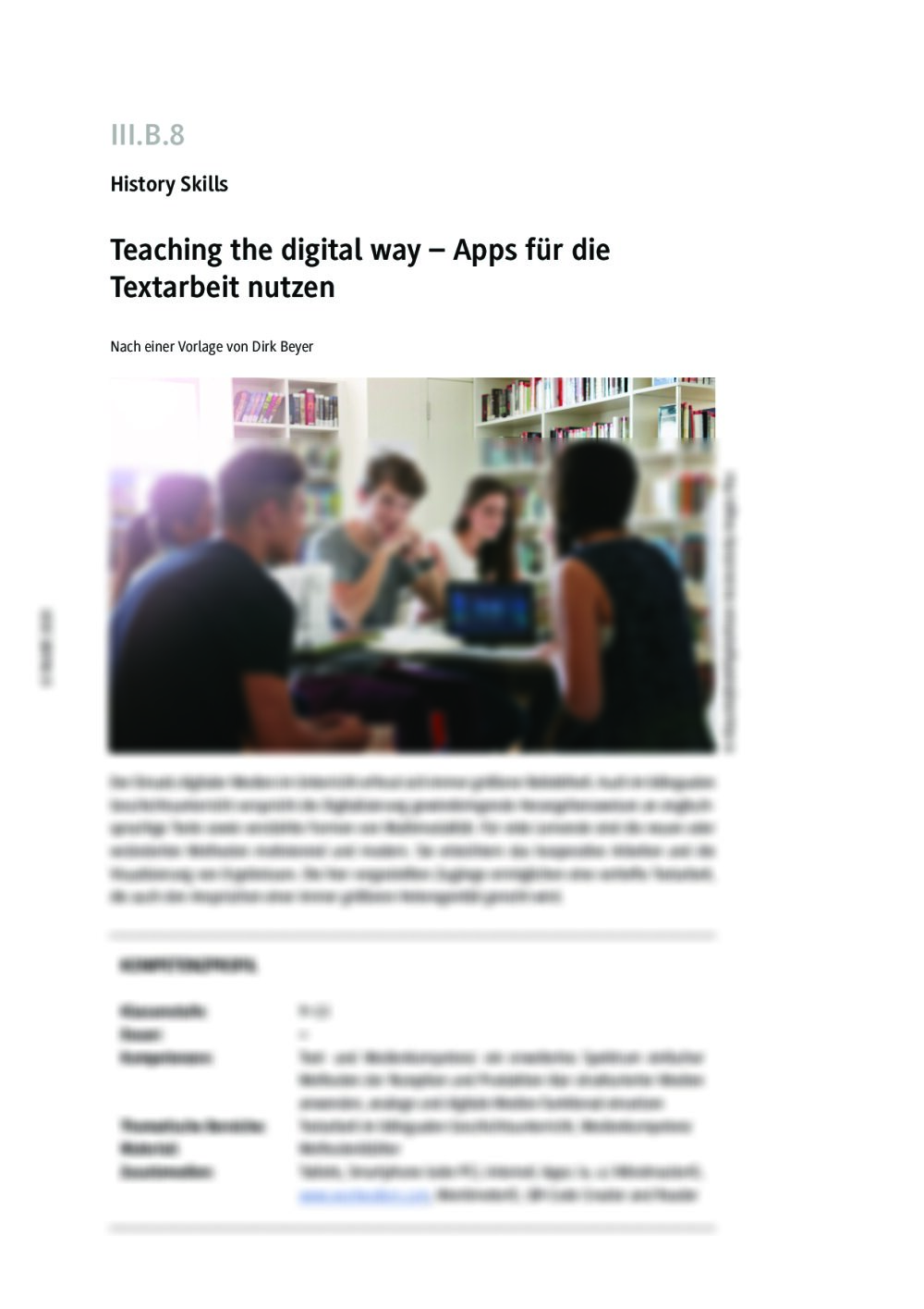 Teaching the digital way - Seite 1