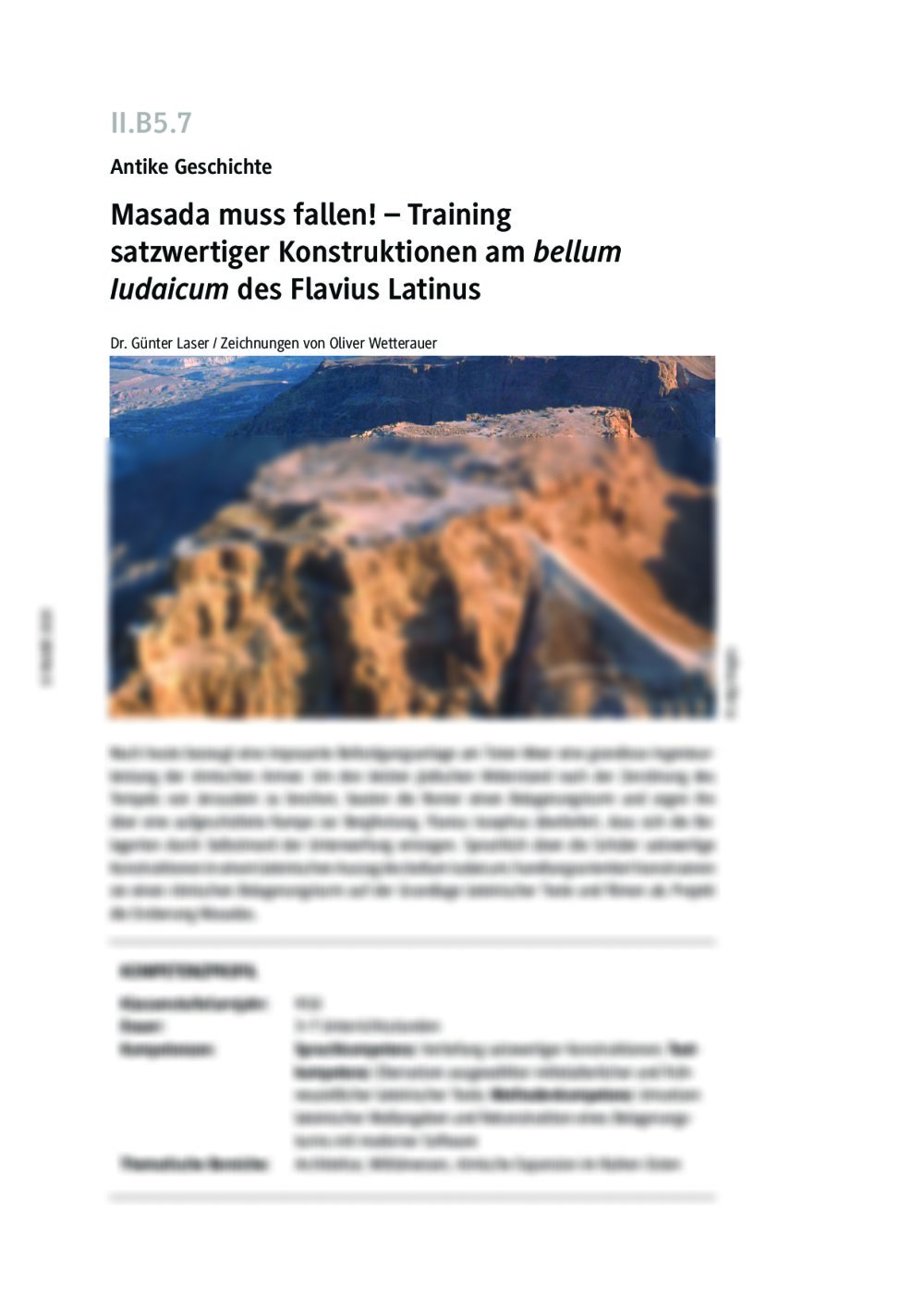 Masada muss fallen! - Seite 1