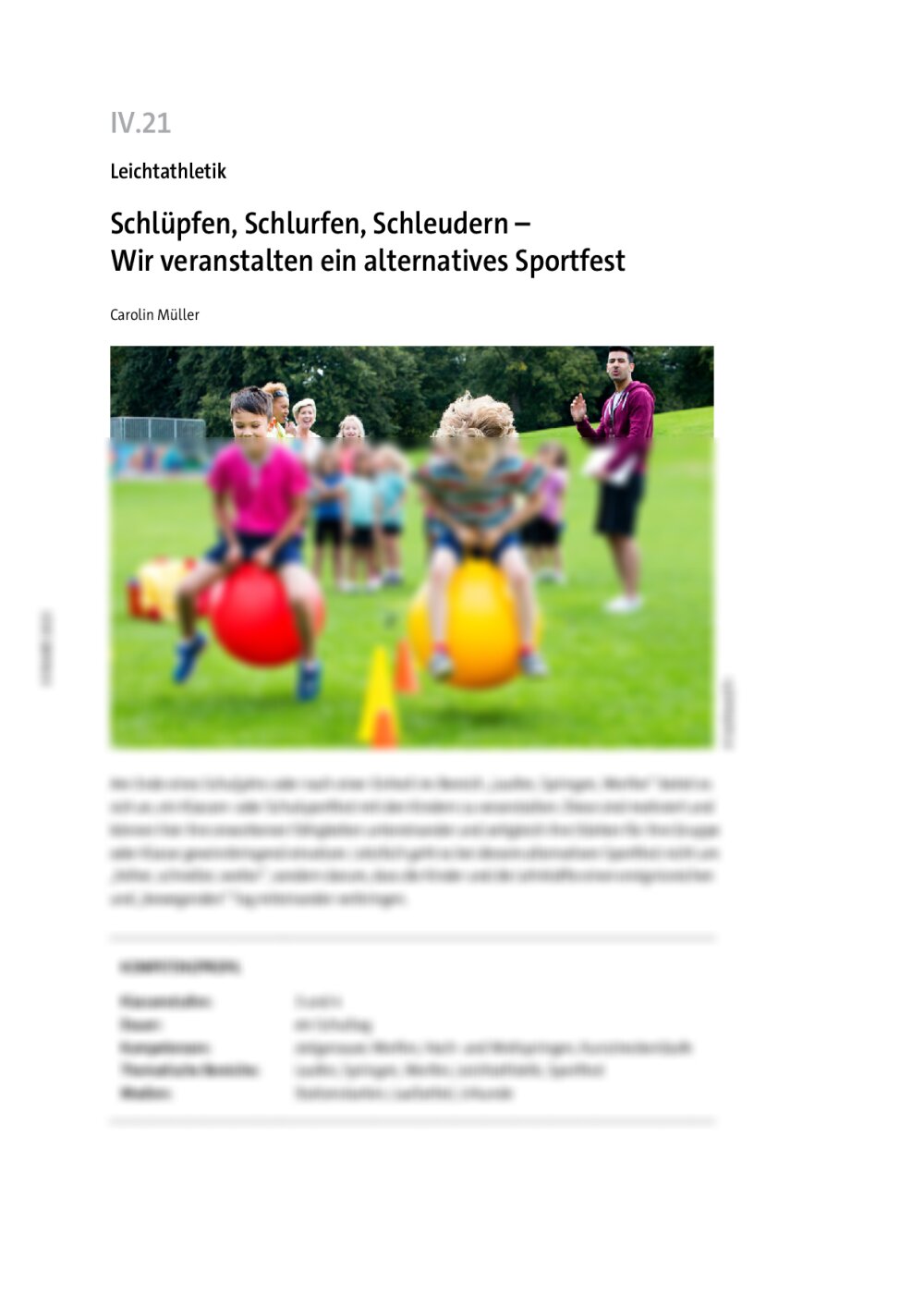 Schlüpfen, Schlurfen, Schleudern - Seite 1