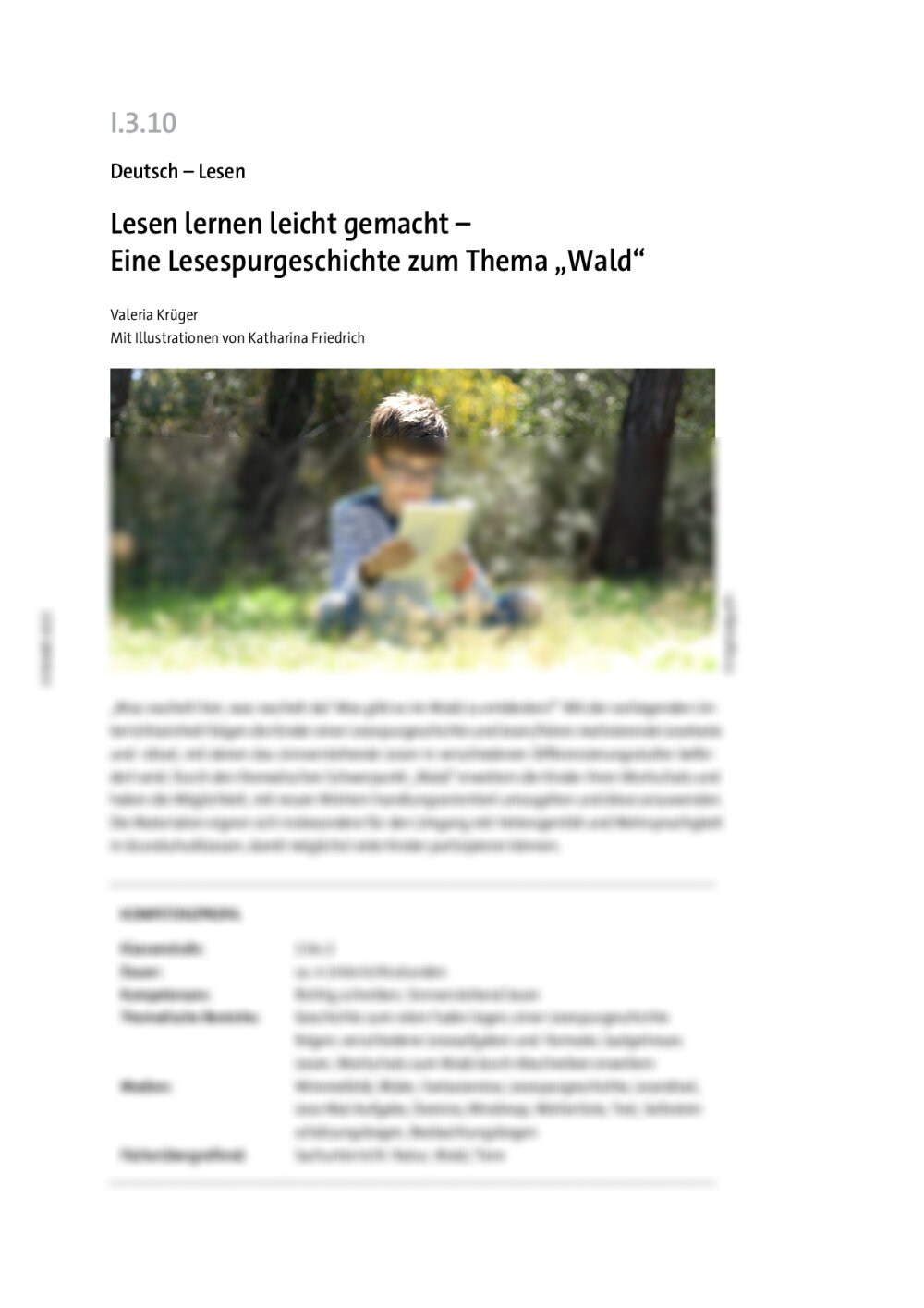Lesen lernen leicht gemacht  - Seite 1