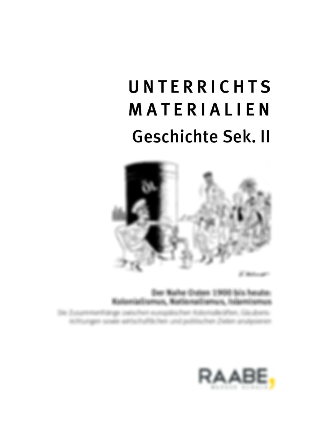 Der Nahe Osten 1900 bis heute - Seite 1