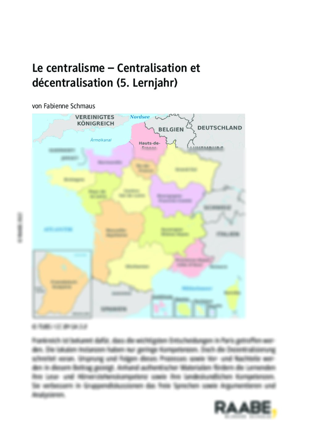 Le centralisme - Seite 1