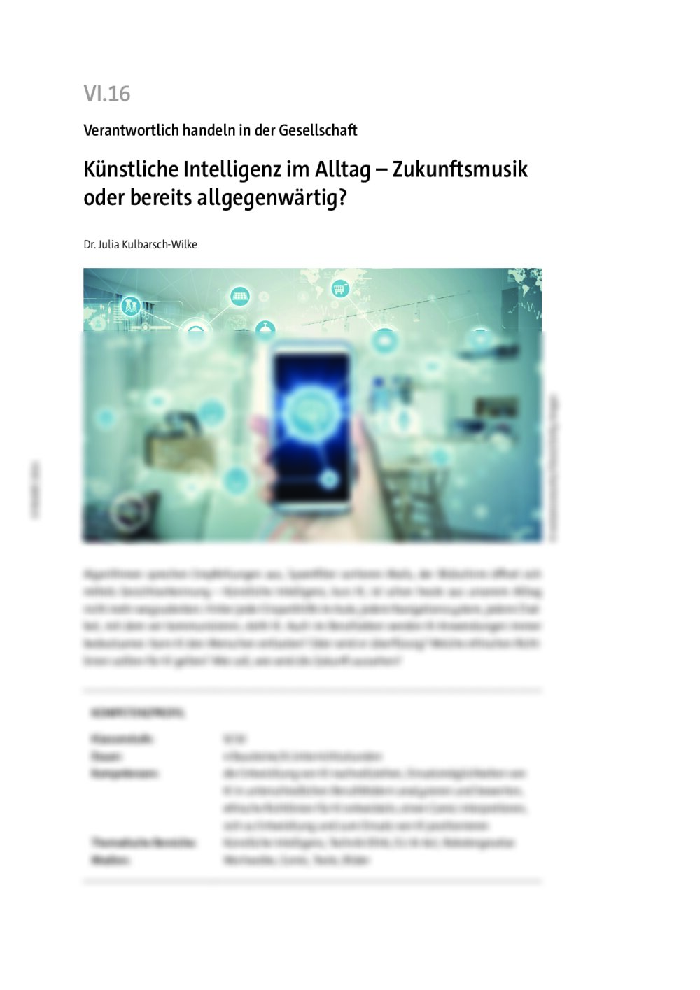 Künstliche Intelligenz im Alltag - Seite 1