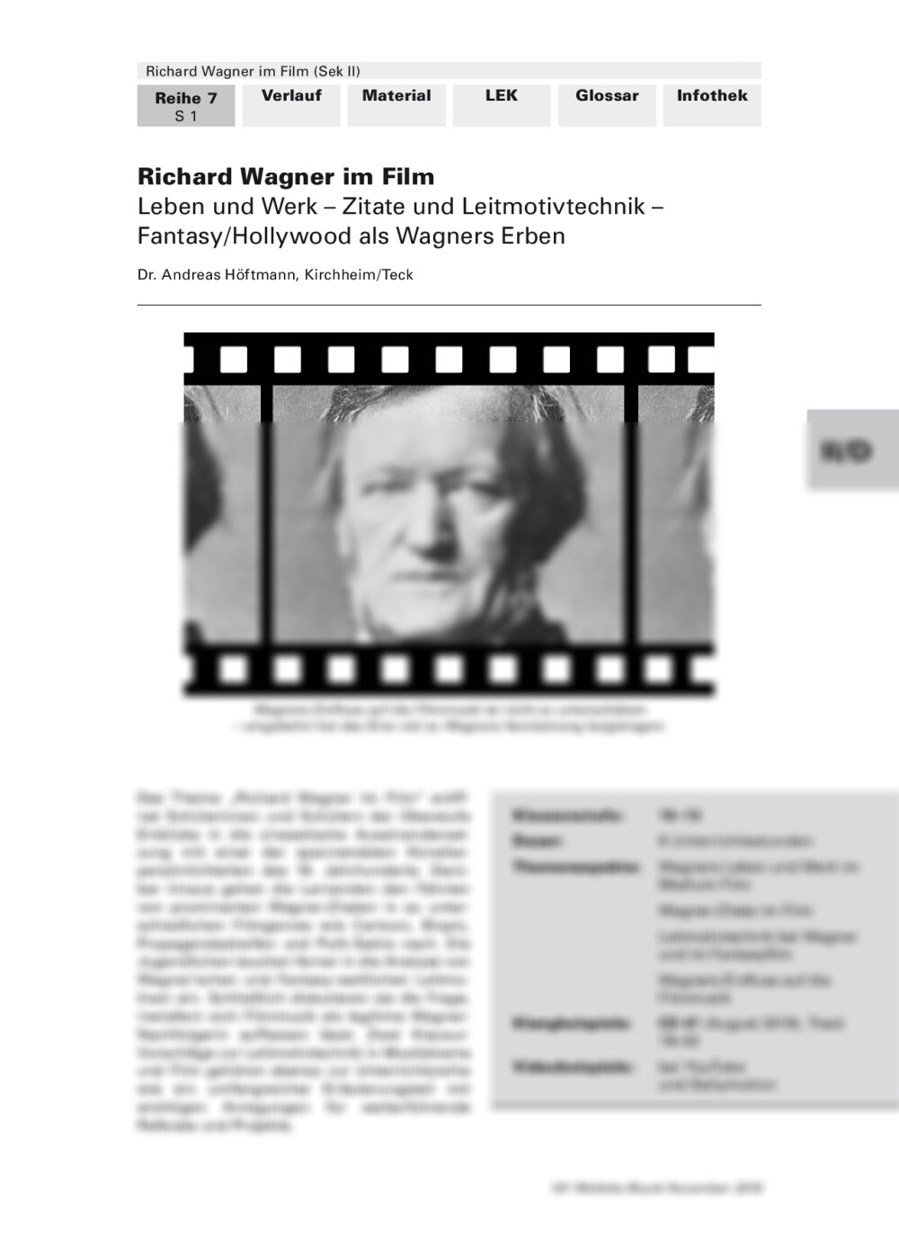 Richard Wagner im Film - Seite 1