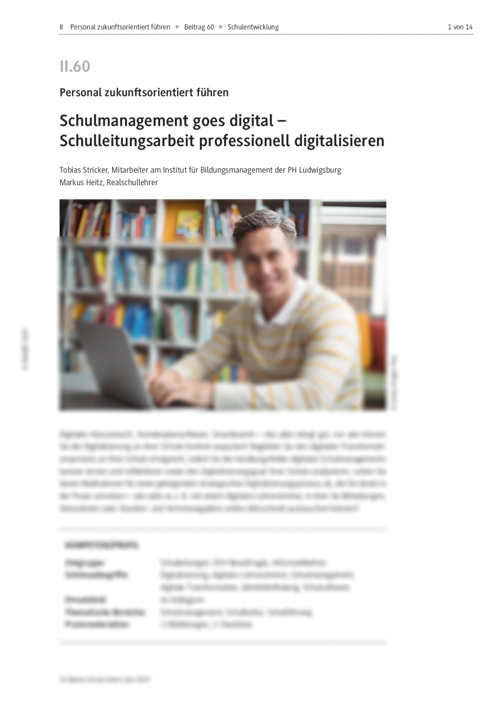 Schulmanagement goes digital - Seite 1