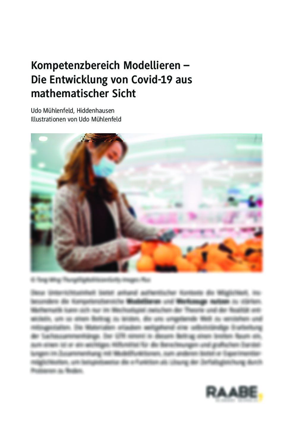 Die Entwicklung von Covid-19 aus mathematischer Sicht - Seite 1