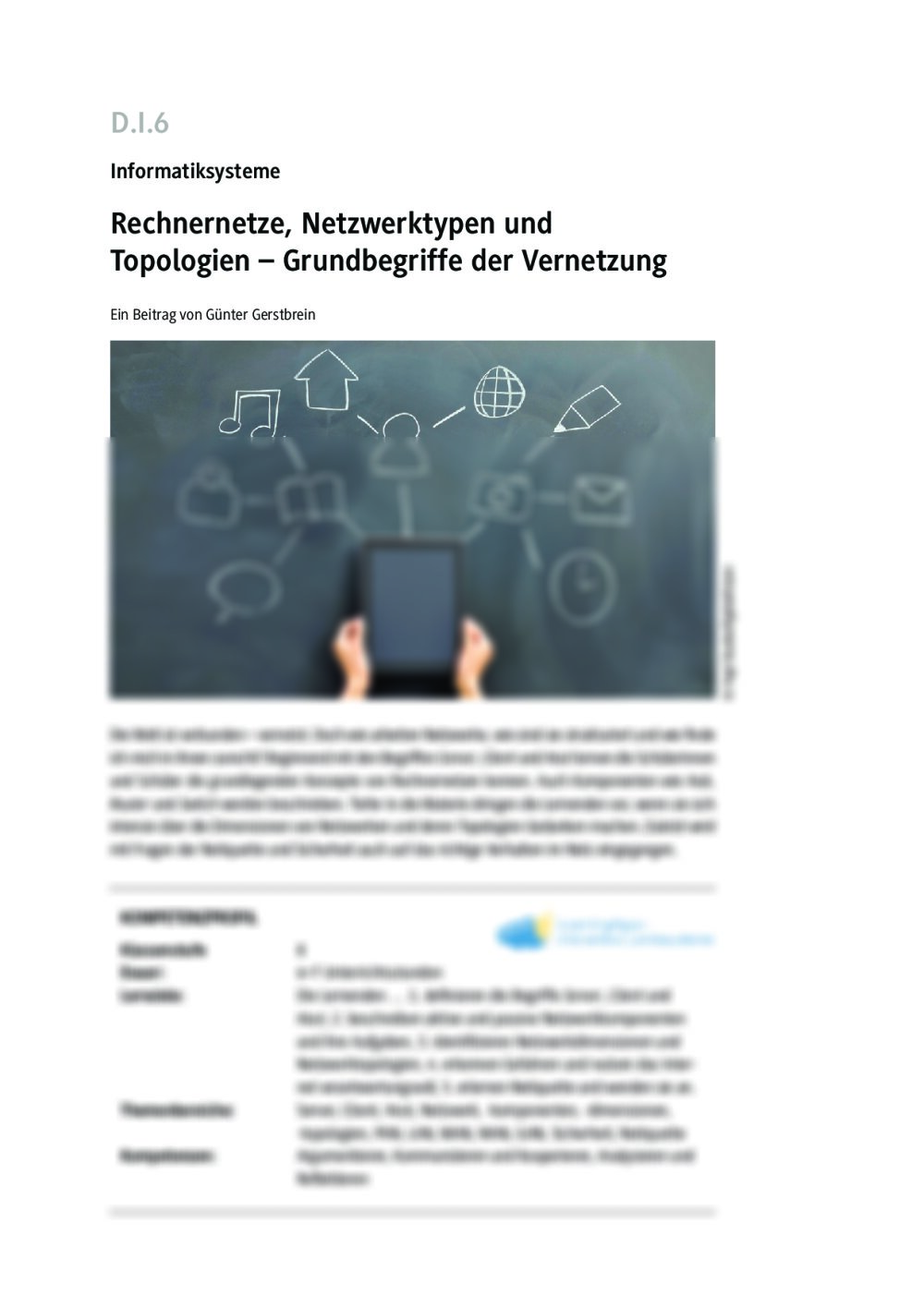 Rechnernetze, Netzwerktypen und Topologien - Seite 1