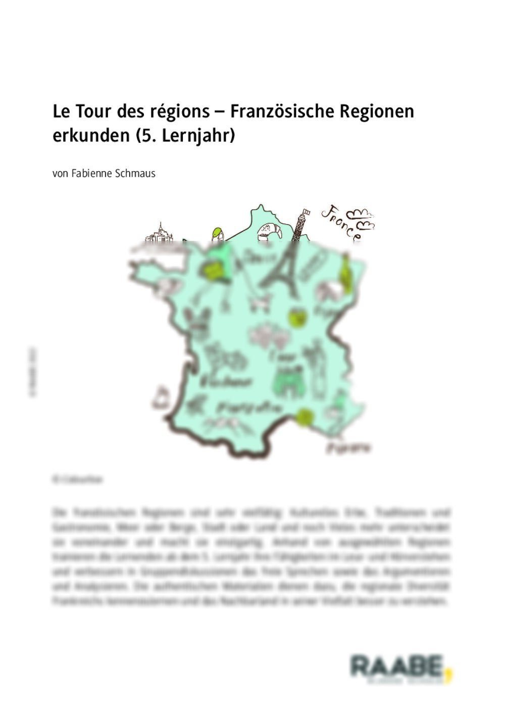 Le Tour des régions - Seite 1