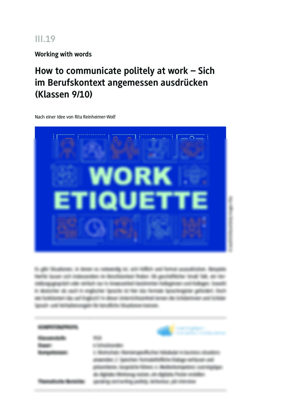 How to communicate politely at work - Seite 1