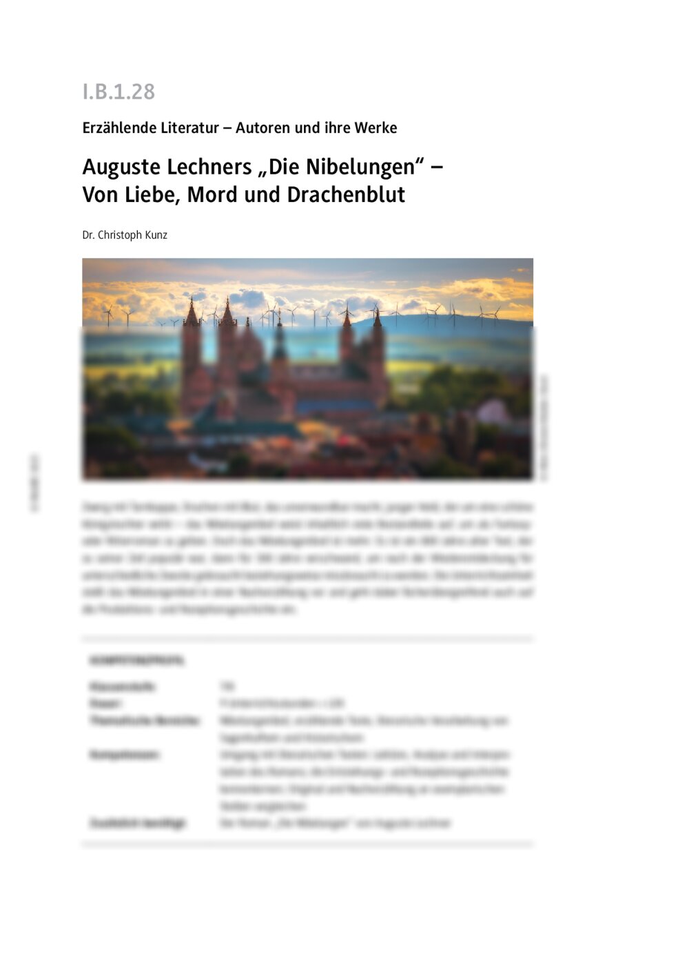 Auguste Lechners „Die Nibelungen“ - Seite 1