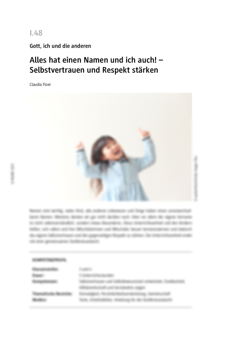 Alles hat einen Namen und ich auch! - Seite 1