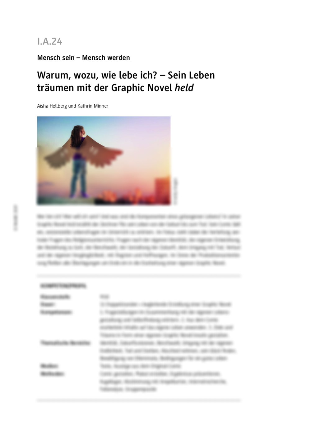 Warum, wozu, wie lebe ich? - Seite 1