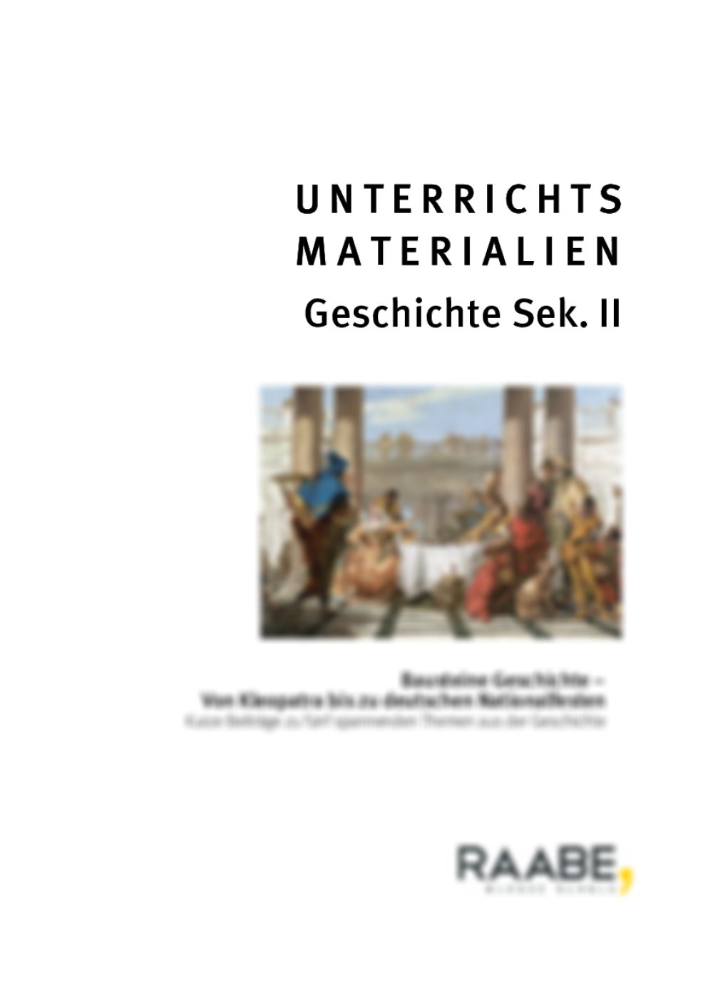 Bausteine Geschichte - Seite 1