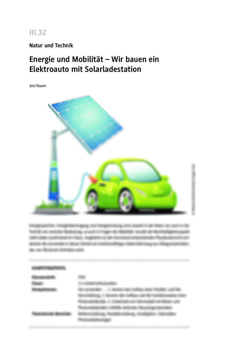 Energie und Mobilität  - Seite 1