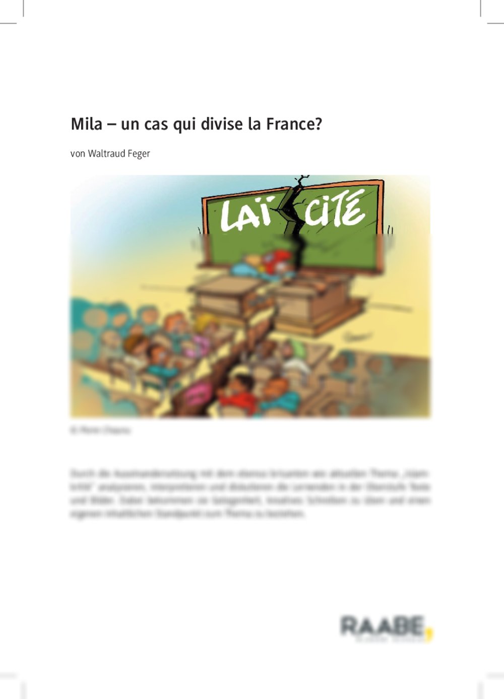Mila – Un cas qui divise la France ? - Seite 1