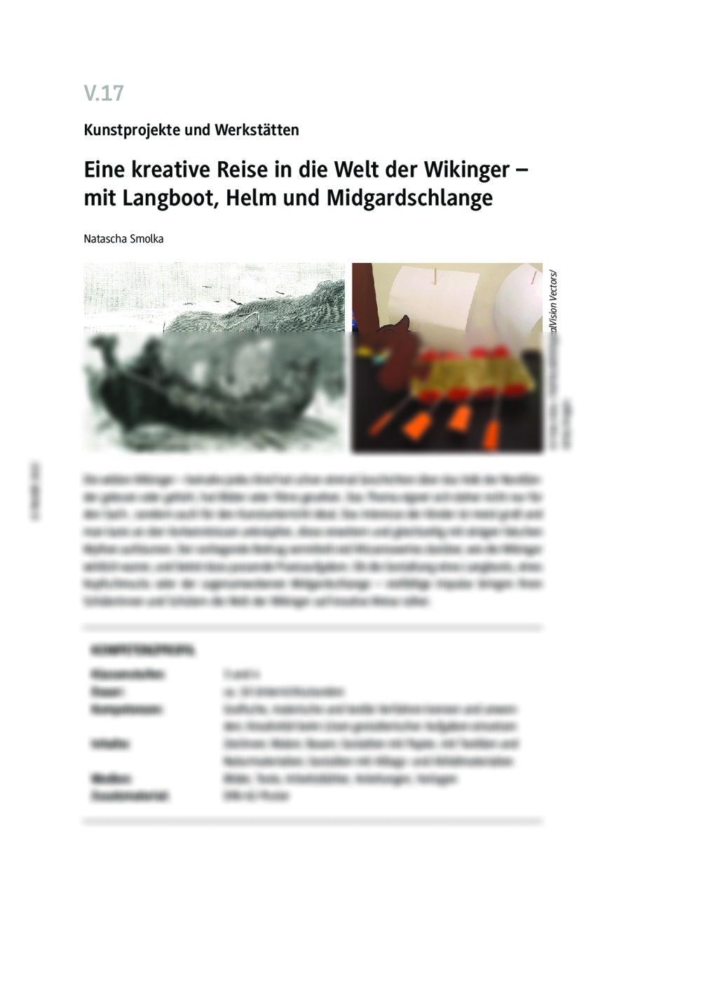 Eine kreative Reise in die Welt der Wikinger - Seite 1