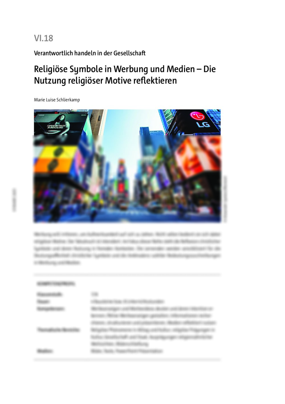 Religiöse Symbole in Werbung und Medien - Seite 1