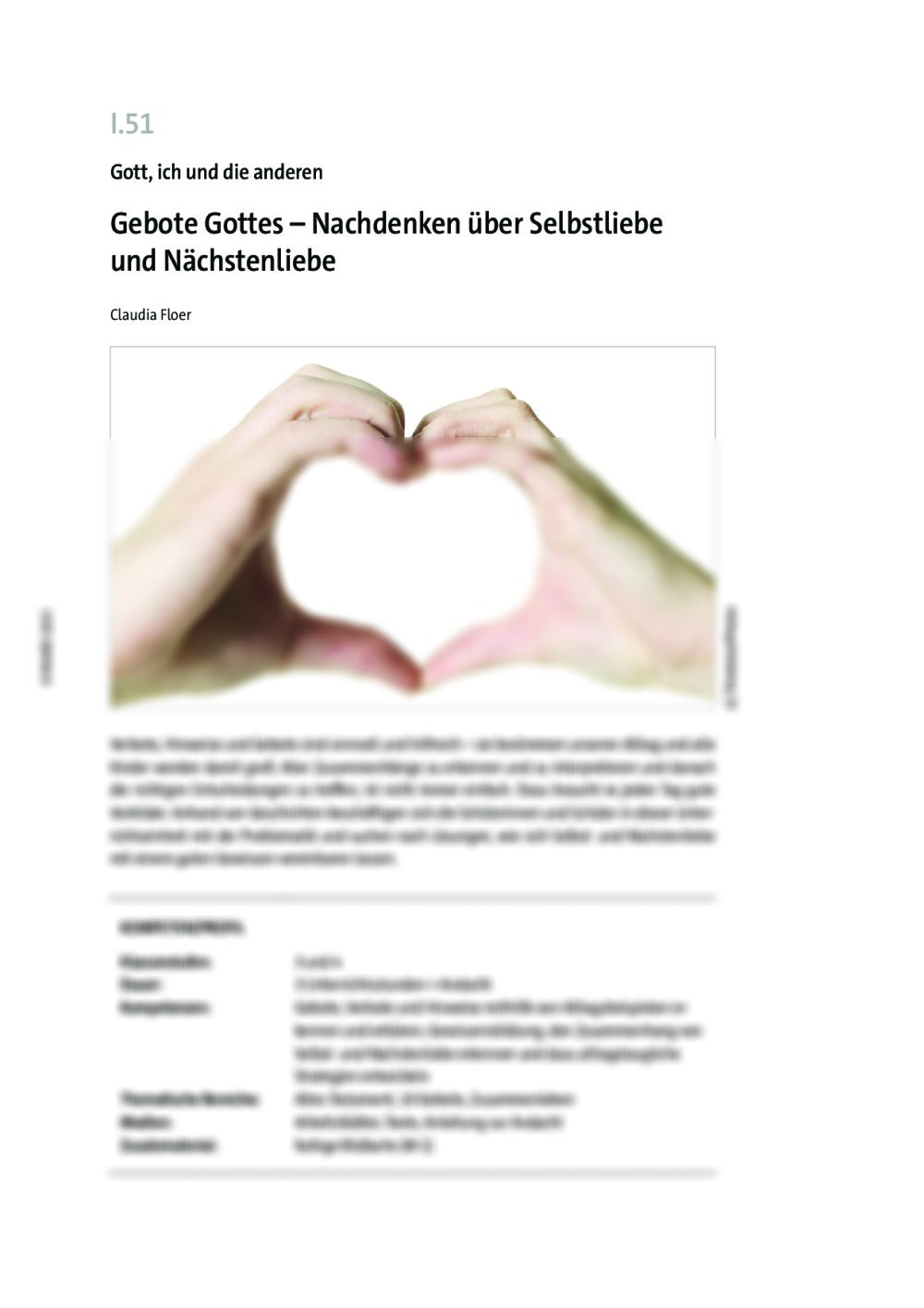 Gebote Gottes - Seite 1