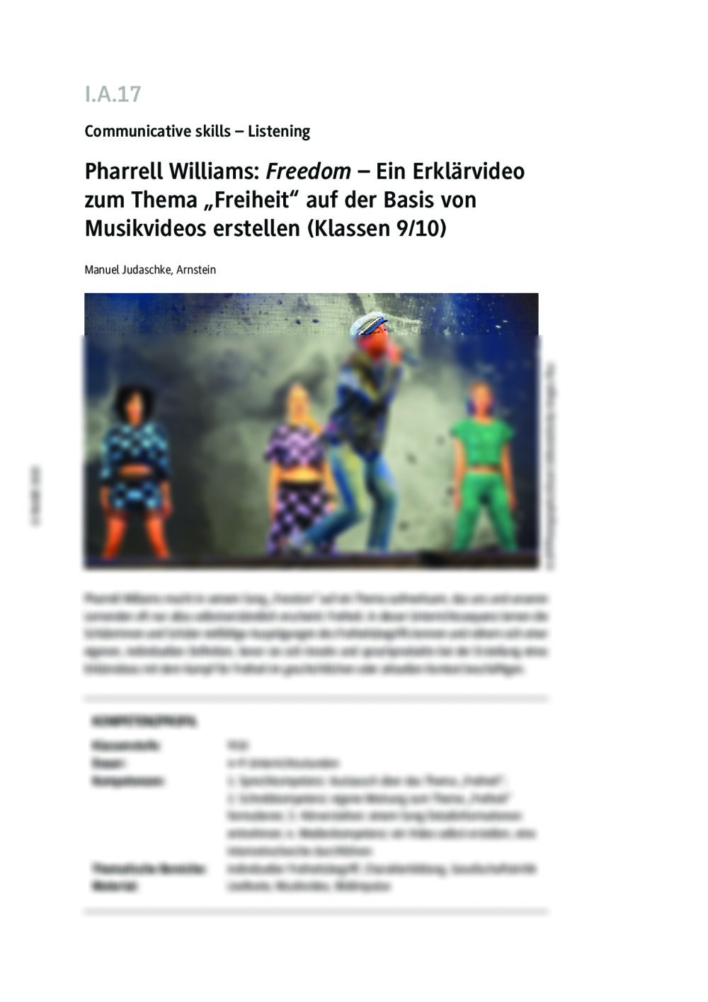 Pharrell Williams: Freedom - Seite 1