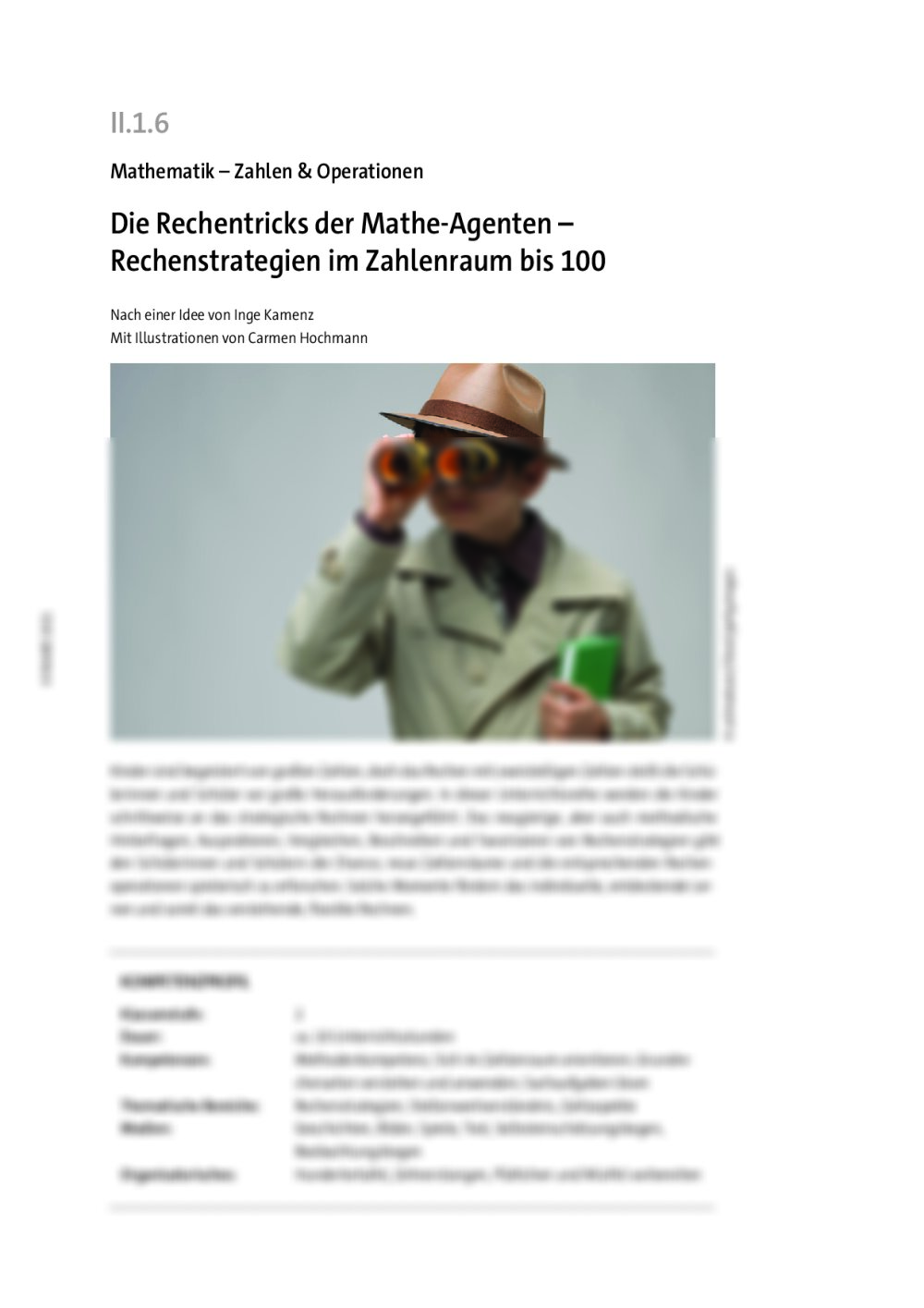 Die Rechentricks der Mathe-Agenten - Seite 1