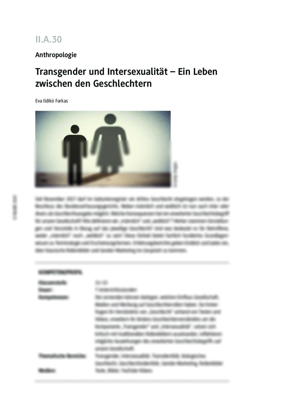 Transgender und Intersexualität - Seite 1