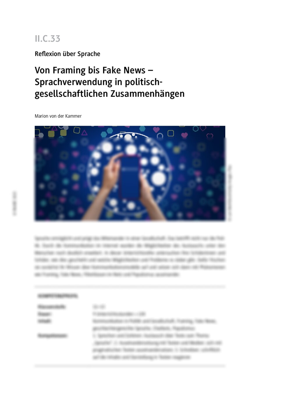 Von Framing bis Fake News - Seite 1