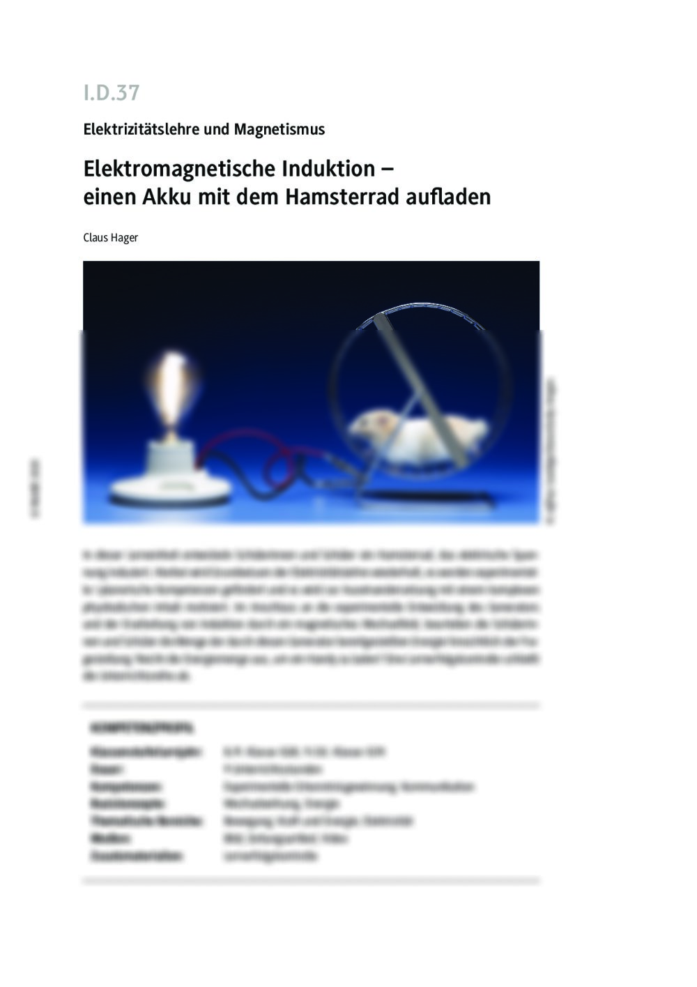 Elektromagnetische Induktion - Seite 1