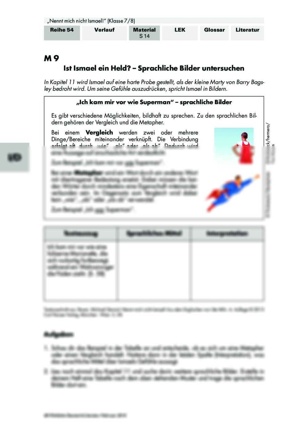 Nennt Mich Nicht Ismael Zusammenfassung Teil 1 „Nennt mich nicht Ismael!" - Unterrichtsmaterial