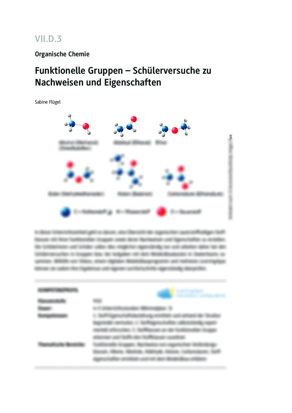 Funktionelle Gruppen - Seite 1