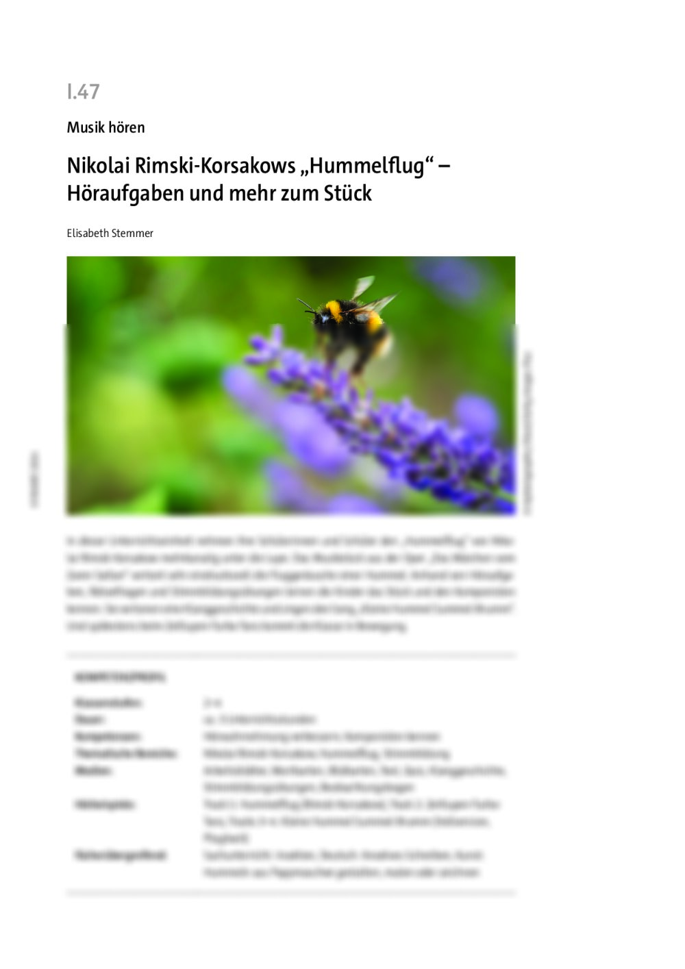Nikolai Rimski-Korsakows „Hummelflug“ - Seite 1