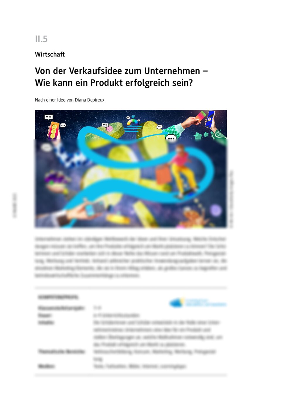 Von der Verkaufsidee zum Unternehmen - Seite 1