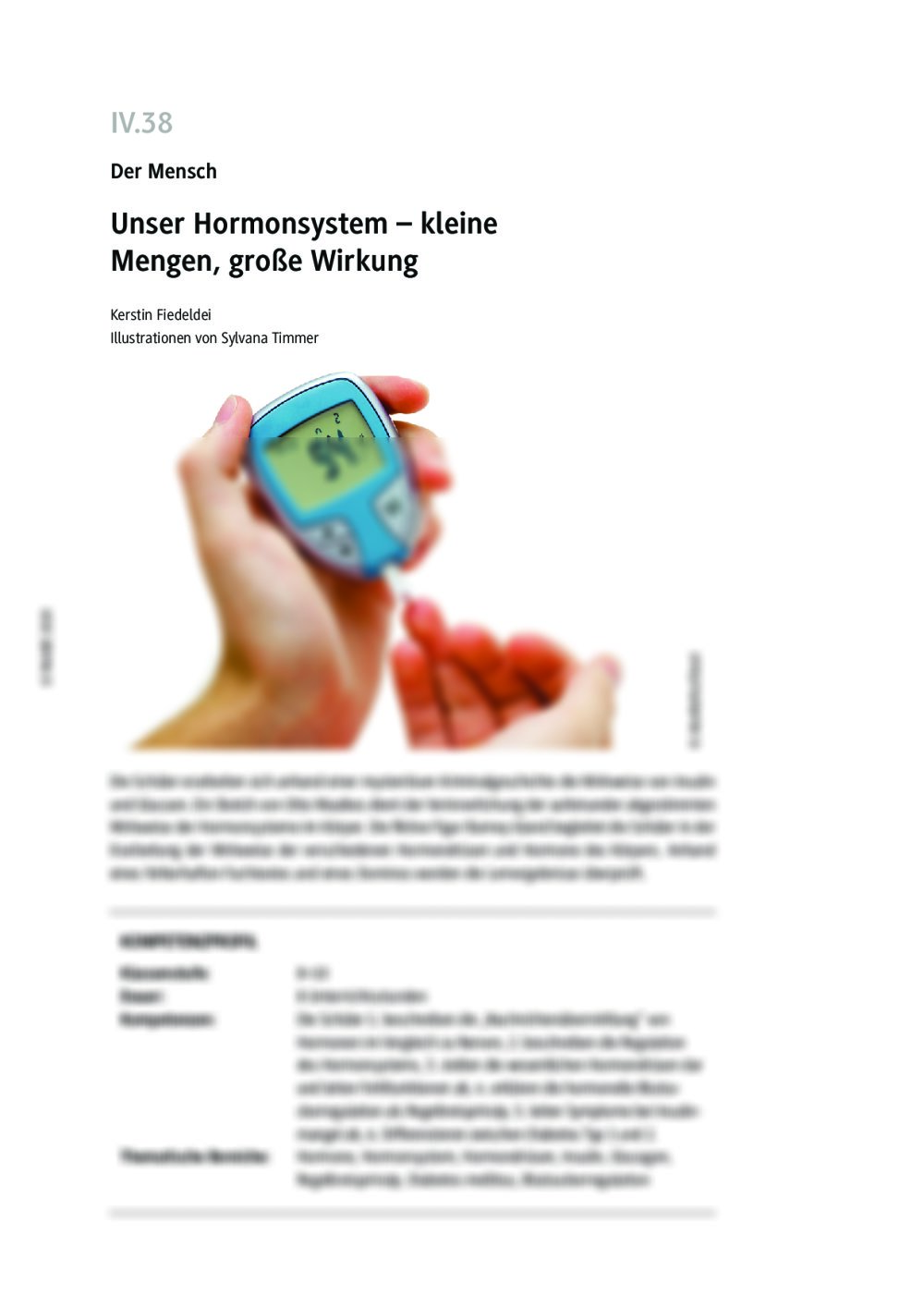 Unser Hormonsystem - Seite 1