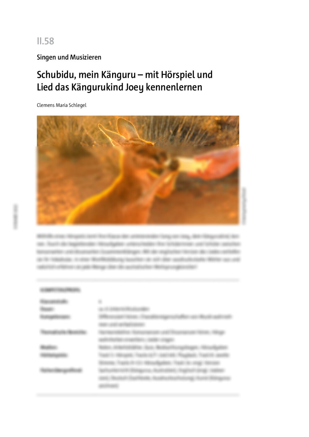 Schubidu, mein Känguru  - Seite 1