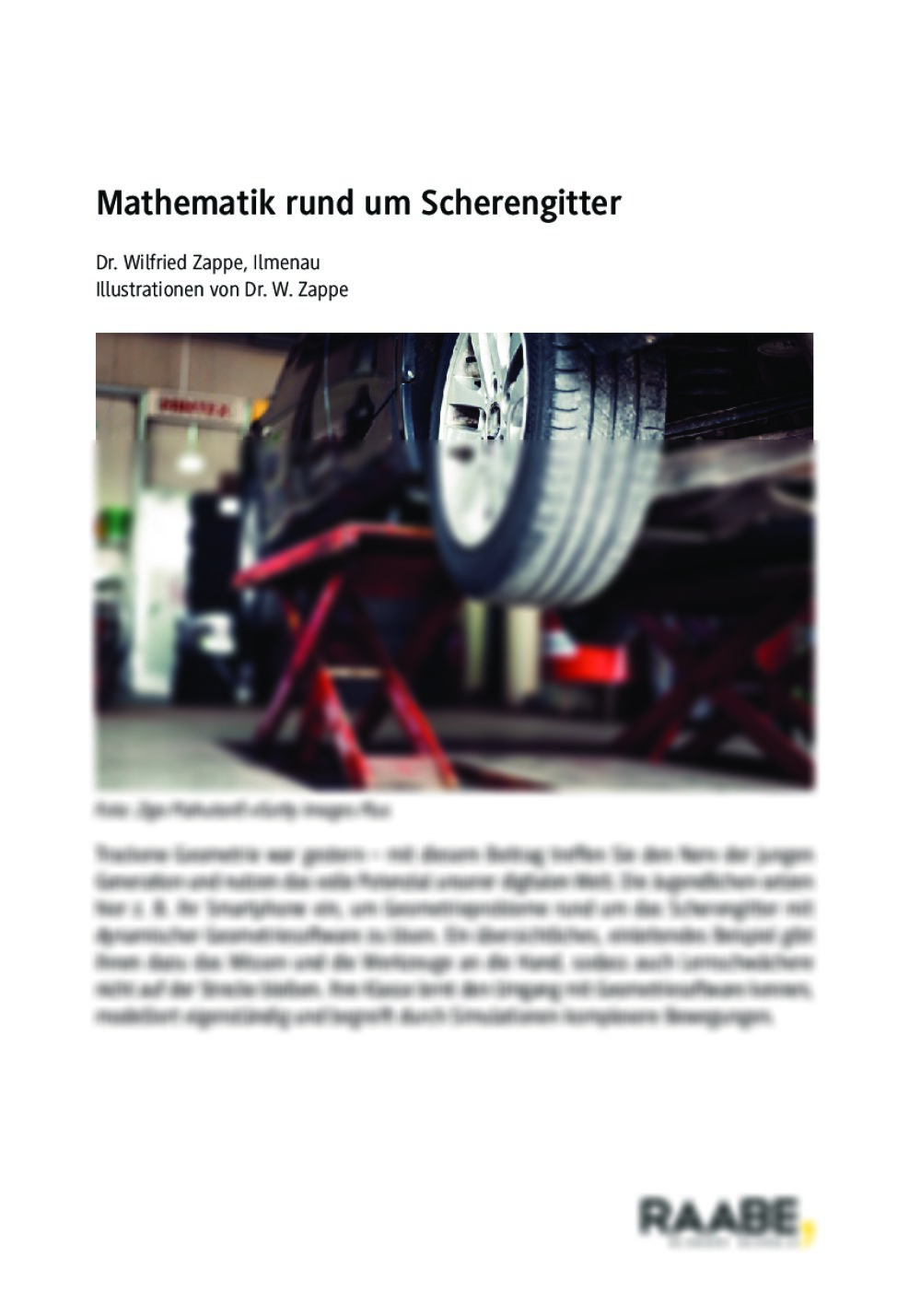 Mathematik rund um Scherengitter - Seite 1