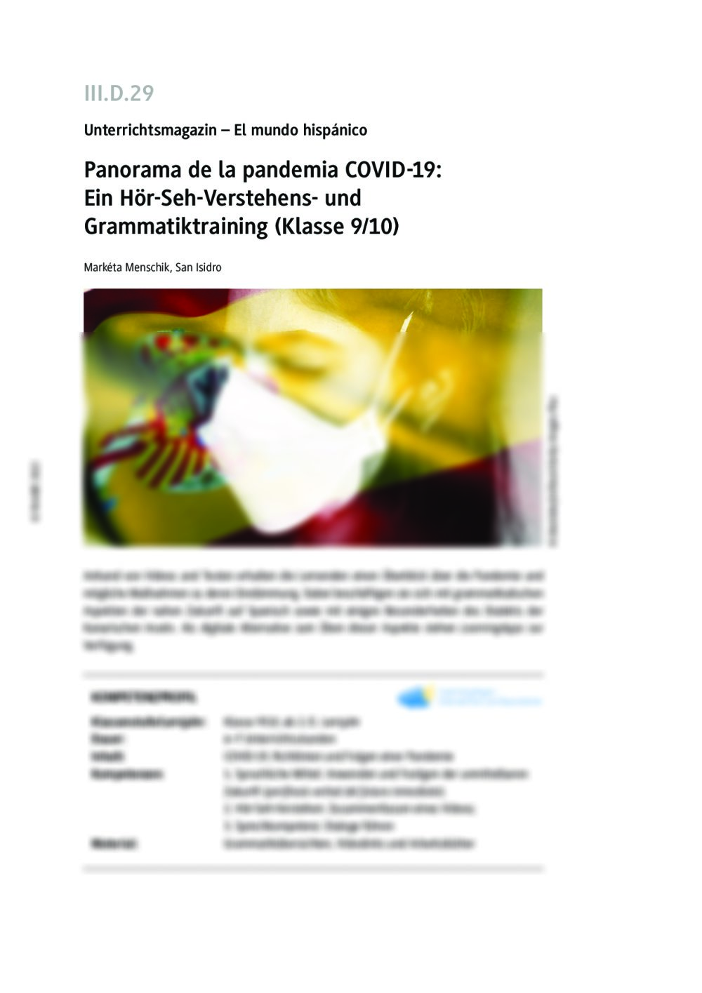 Panorama de la pandemia COVID-19 - Seite 1
