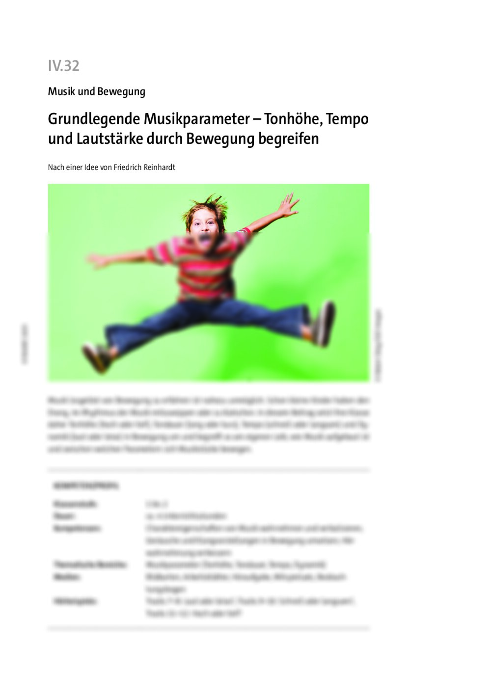 Grundlegende Musikparameter - Seite 1