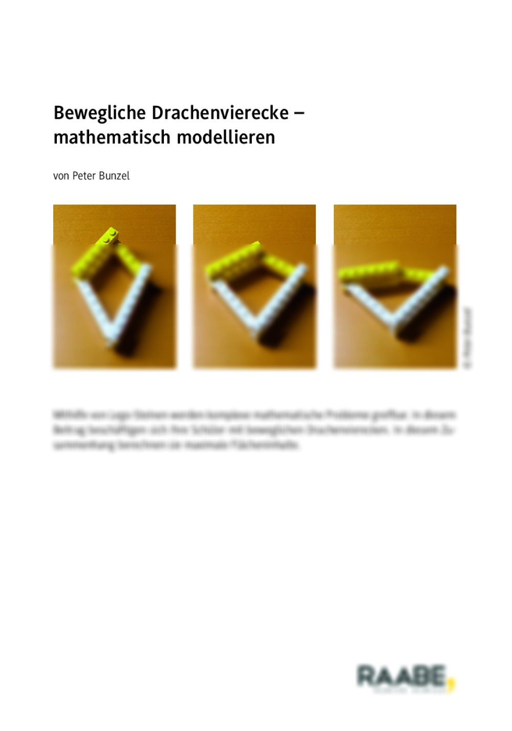 Bewegliche Drachenvierecke - Seite 1