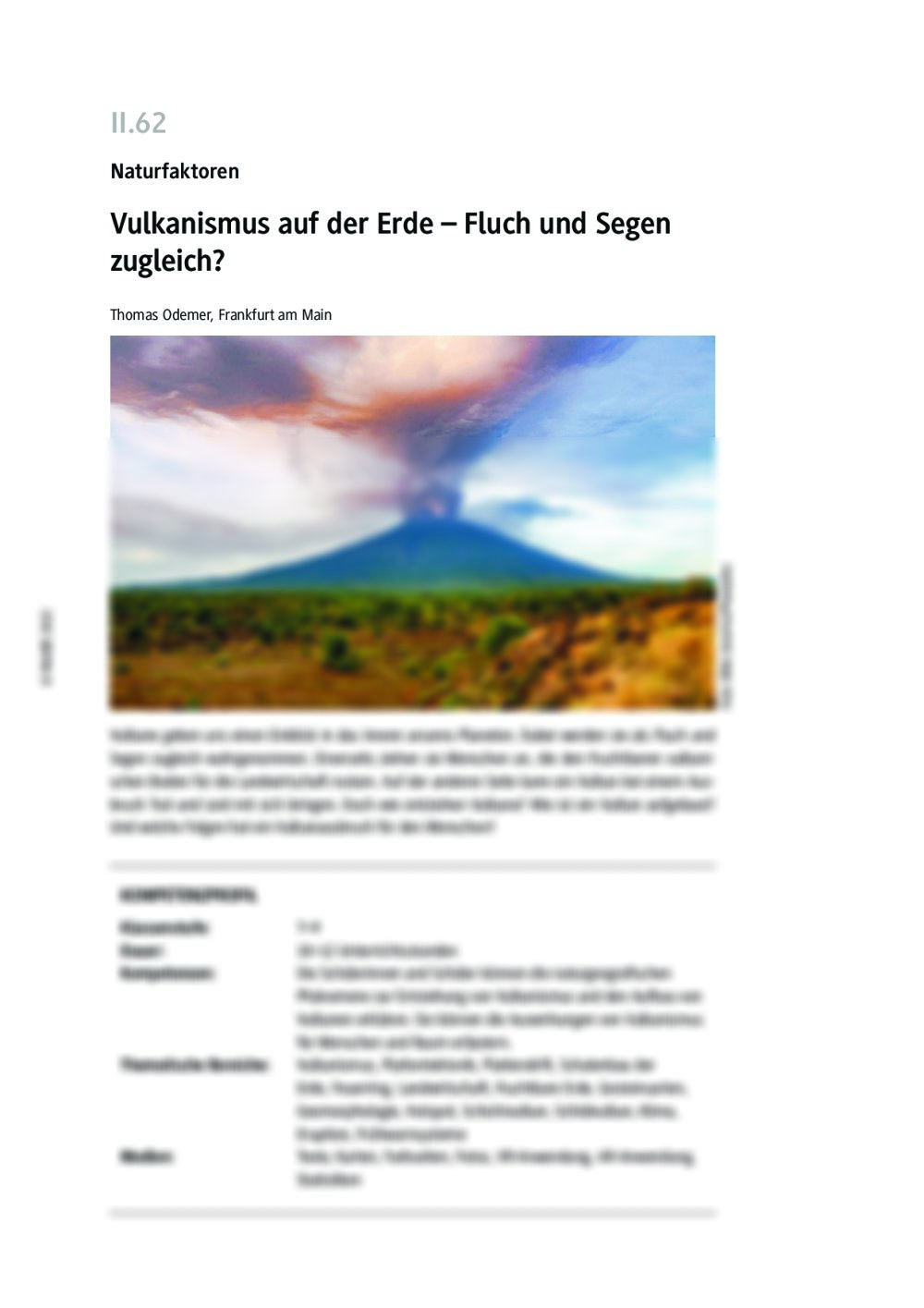 Vulkanismus auf der Erde - Seite 1