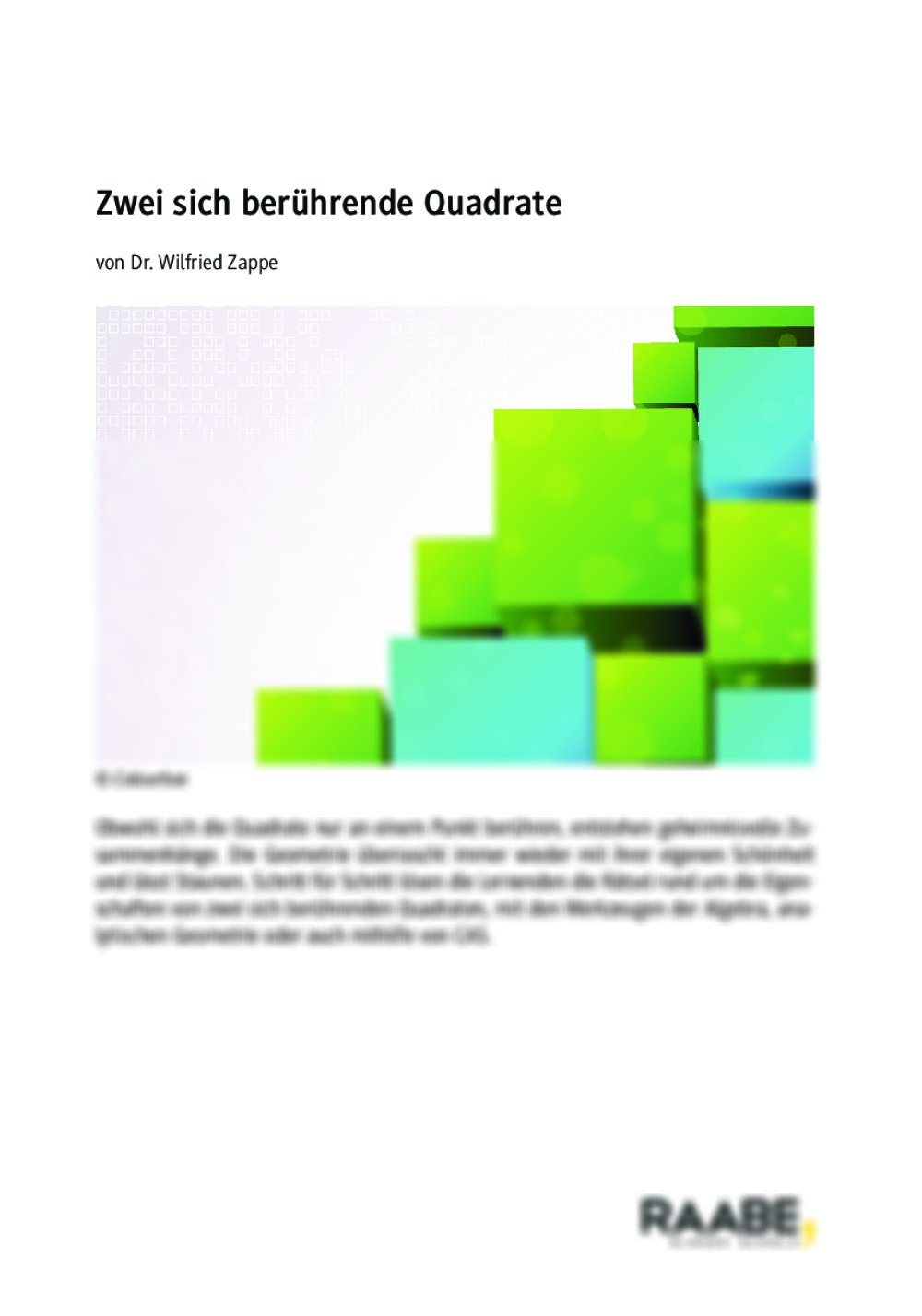 Aufgaben zur analytischen Geometrie - Seite 1