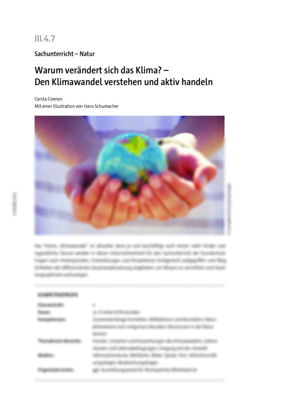 Warum verändert sich das Klima? - Seite 1