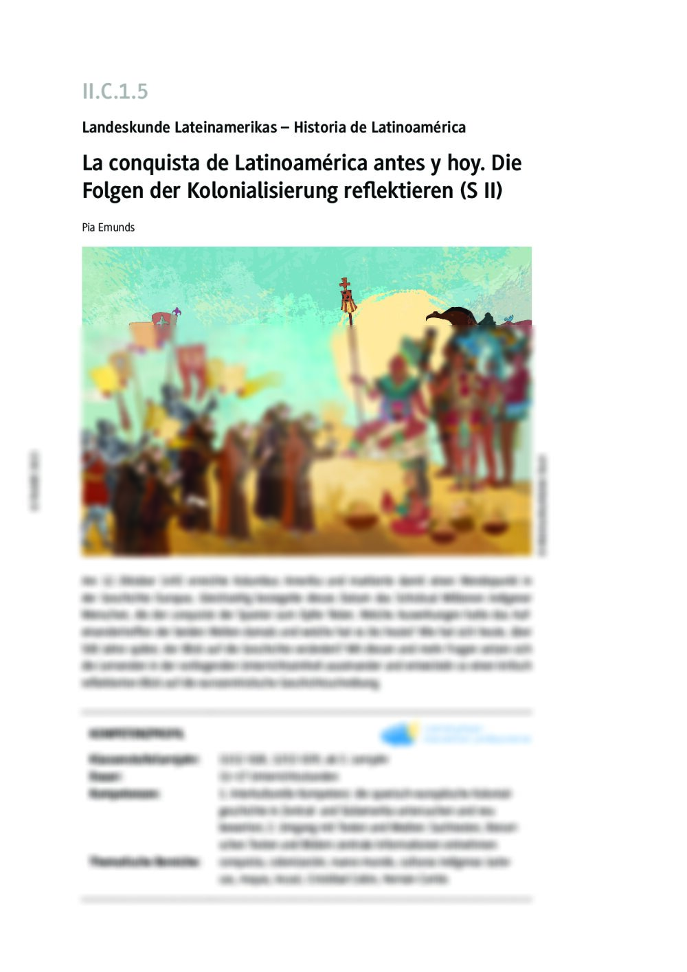 La conquista de Latinoamérica antes y hoy - Seite 1