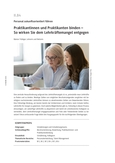 Praktikantinnen und Praktikanten binden – So wirken Sie dem Lehrkräftemangel entgegen