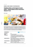 Studying articles on the impact of social media