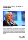 Un portrait de Christine Lagarde