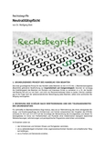 Rechtsbegriff: Neutralitätspflicht