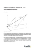 Rechnen mit Vektoren: Vektorraum, Basis und Linearkombinationen